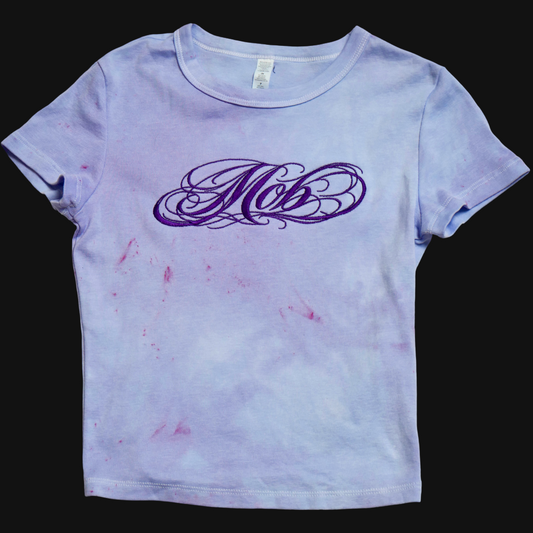 Pretty Pastel Lavender 04 — Embroidered — Size S