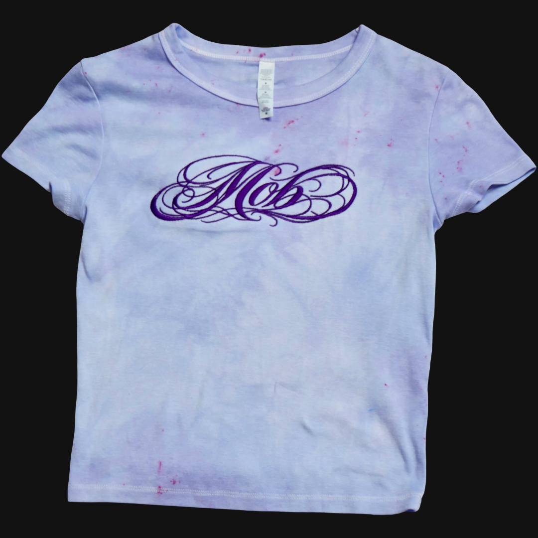 Pretty Pastel Lavender 05 — Embroidered — Size M