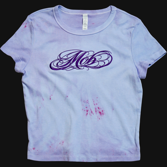 Pretty Pastel Lavender 06 — Embroidered — Size L