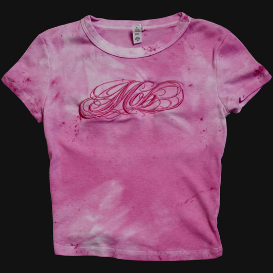 Pretty Pastel Baby Pink 12 — Embroidered — Size XS