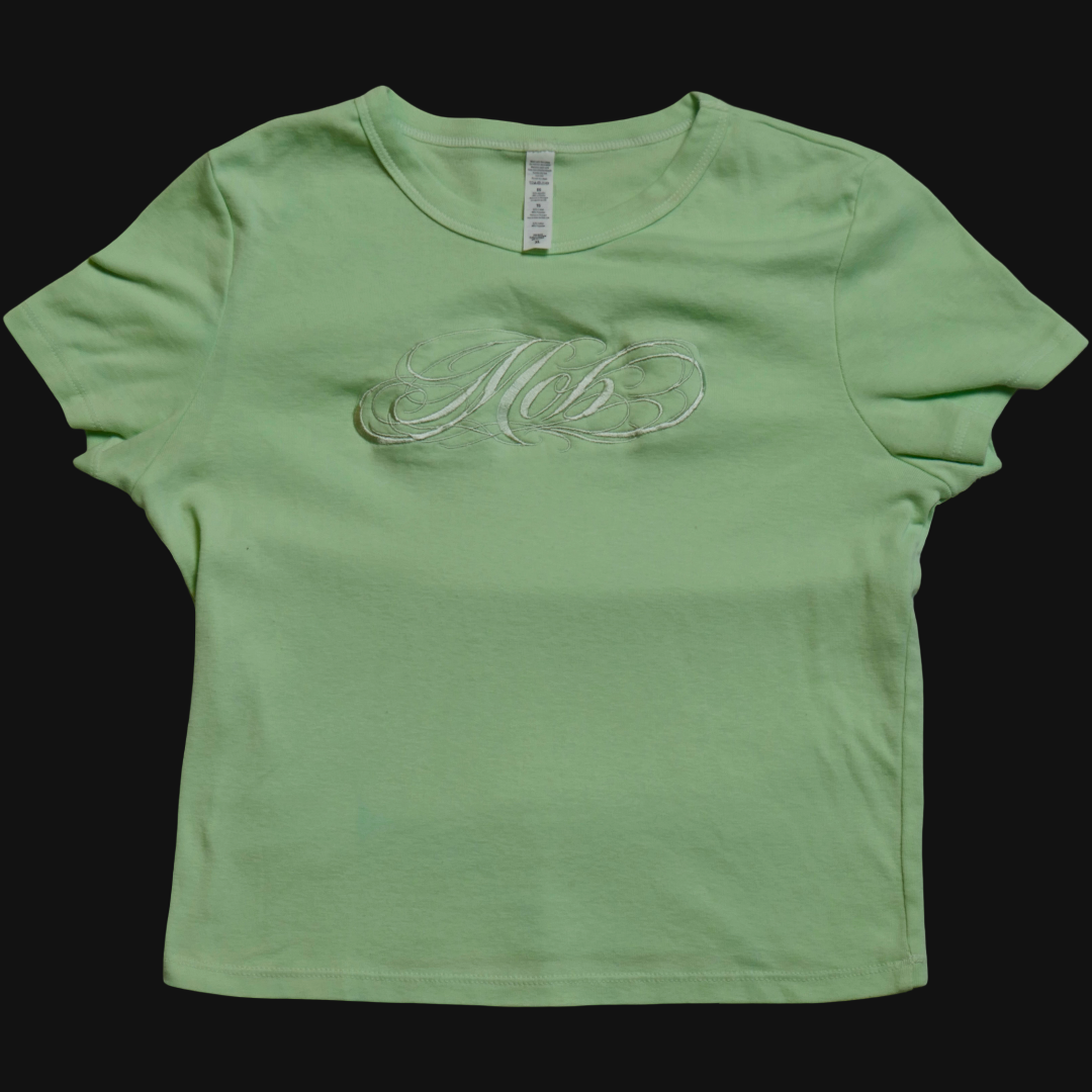 Pretty Pastel Mint 20 — Embroidered — Size XL