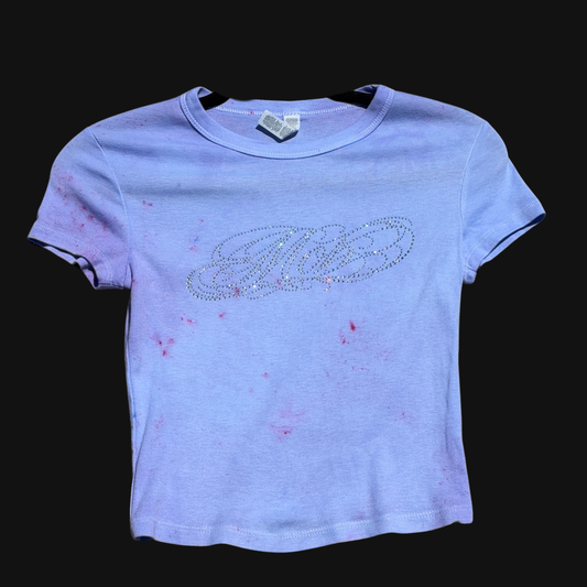 Pretty Pastel Lavender 02 — Rhinestone — Size S