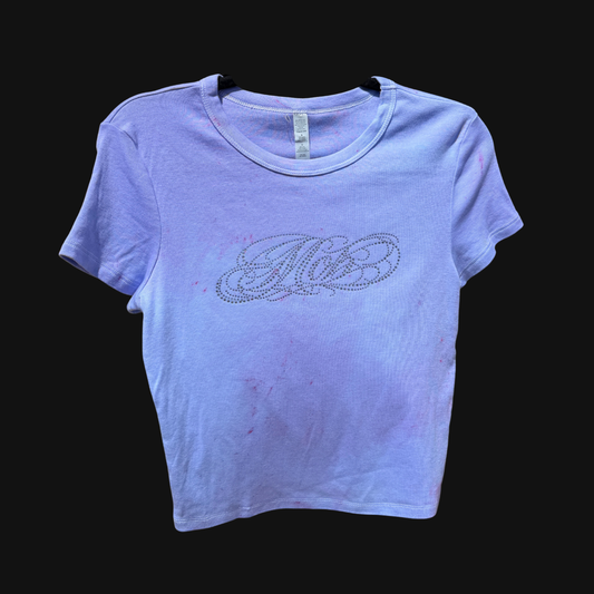 Pretty Pastel Lavender 03 — Rhinestone — Size L