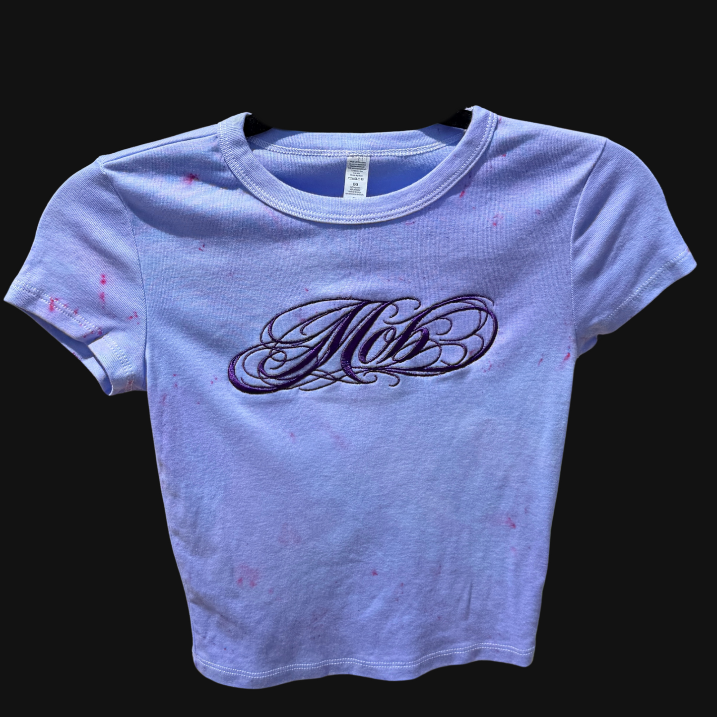 Pretty Pastel Lavender 08 — Embroidered — Size XS