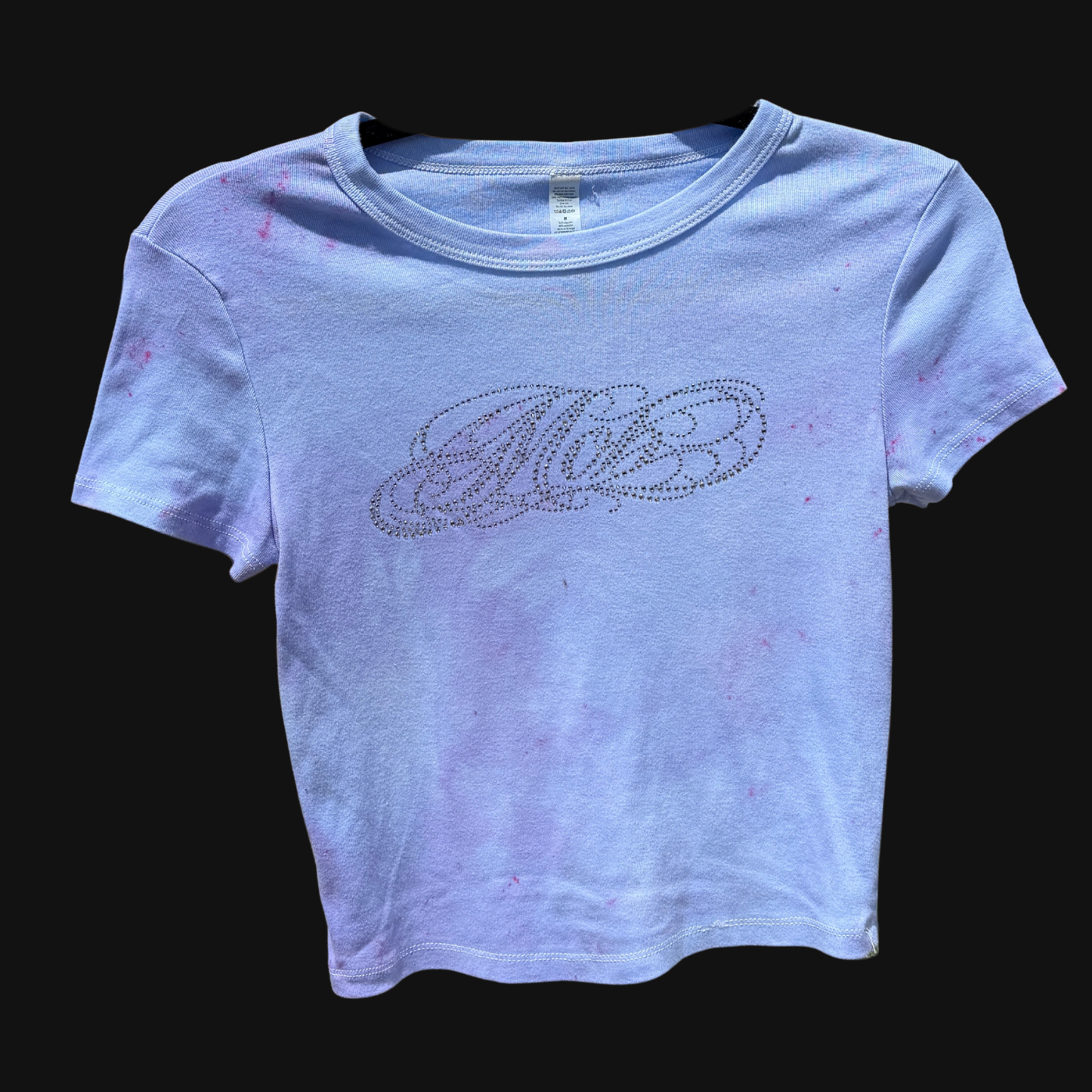 Pretty Pastel Lavender 09 — Rhinestone — Size M