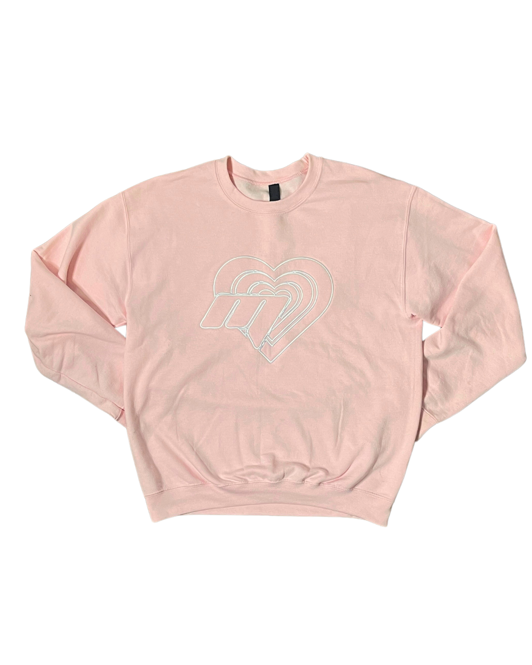 m over heart embroidered sweater